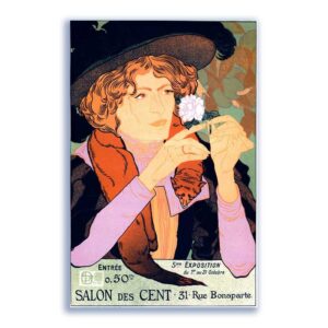 GF-ART NOUVEAU-013. Papel de arroz de gran tamaño