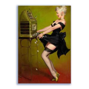 GF-PIN-UP-010. Papel de arroz de gran tamaño