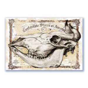 GF-CALAVERAS-016. Papel de arroz de gran tamaño