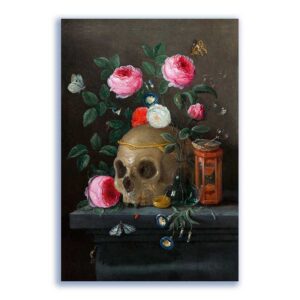 GF-CALAVERAS-018. Papel de arroz de gran tamaño