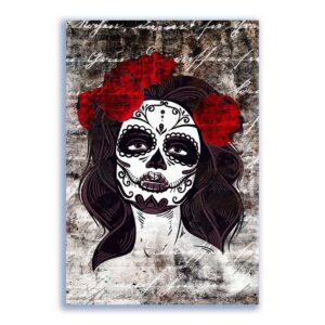 GF-CALAVERAS-019. Papel de arroz de gran tamaño
