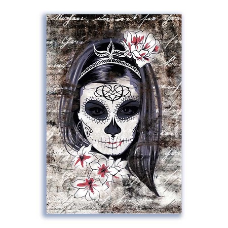 GF-CALAVERAS-020. Papel de arroz de gran tamaño