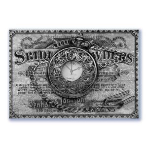 GF-RELOJES-014. Papel de arroz de gran tamaño