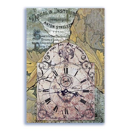 GF-RELOJES-016. Papel de arroz de gran tamaño