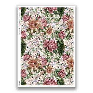 PATTERN-0225. Papel de Arroz texture para decoupage.