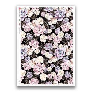PATTERN-0227. Papel de Arroz texture para decoupage.