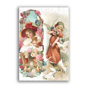GF-BABY-002. Papel de arroz de gran tamaño