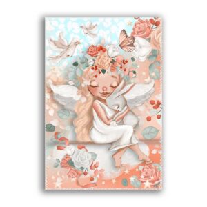 GF-BABY-006. Papel de arroz de gran tamaño