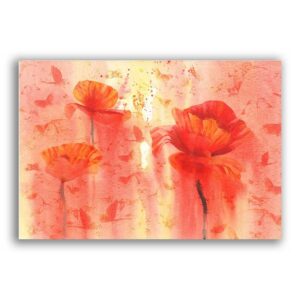 GF-FLORES-058. Papel de arroz de gran tamaño