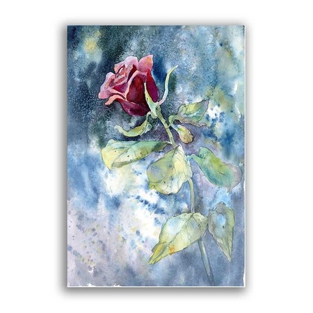 GF-FLORES-065. Papel de arroz de gran tamaño