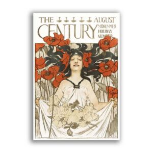 GF-ART NOUVEAU-026. Papel de arroz de gran tamaño