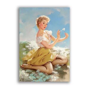 GF-PIN-UP-014. Papel de arroz de gran tamaño