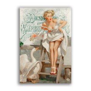 GF-PIN-UP-015. Papel de arroz de gran tamaño