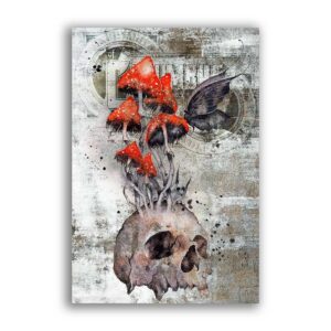 GF-CALAVERAS-028. Papel de arroz de gran tamaño