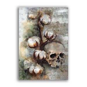 GF-CALAVERAS-029. Papel de arroz de gran tamaño