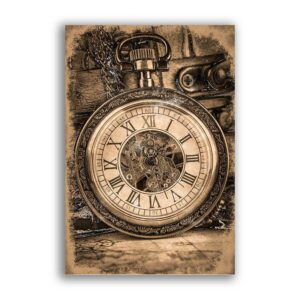 GF-RELOJES-022. Papel de arroz de gran tamaño