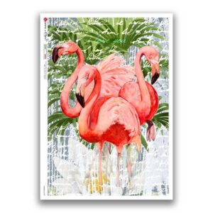 ANIMALS-0199. Papel de Arroz animales para decoupage.