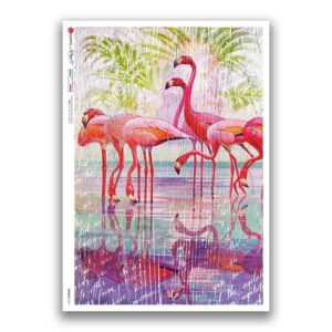 ANIMALS-0201. Papel de Arroz animales para decoupage.
