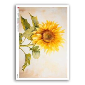 FLOWERS-0408. Papel de Arroz flores para decoupage.