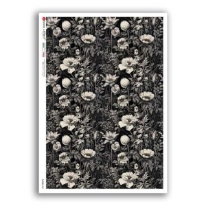 PATTERN-0237. Papel de Arroz texture para decoupage.