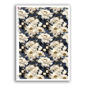 PATTERN-0241. Papel de Arroz texture para decoupage.