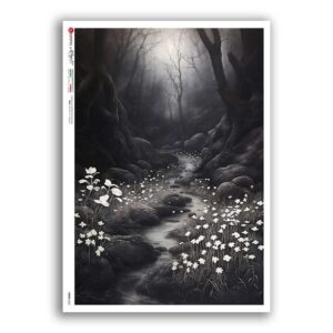 VIEWS-0201. Papel de Arroz paisajes para decoupage.