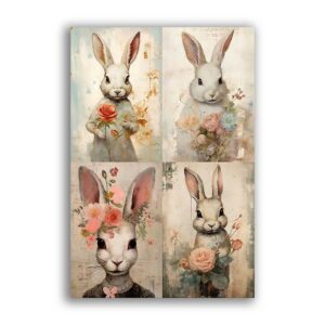 GF-ANIMALS-068. Papel de arroz de gran tamaño