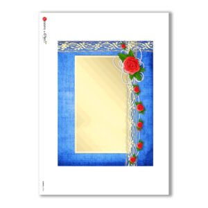 ALBUM-L-0046. Papel de Arroz album para decoupage.