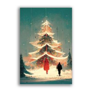 GF-NAVIDAD-003. Papel de arroz de gran tamaño