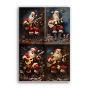 GF-NAVIDAD-005. Papel de arroz de gran tamaño