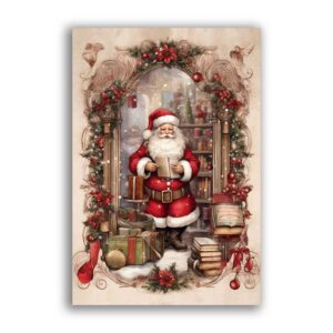 GF-NAVIDAD-007. Papel de arroz de gran tamaño