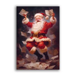 GF-NAVIDAD-010. Papel de arroz de gran tamaño