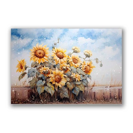 GF-FLORES-068. Papel de arroz de gran tamaño