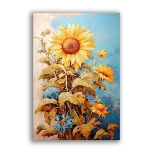 GF-FLORES-070. Papel de arroz de gran tamaño