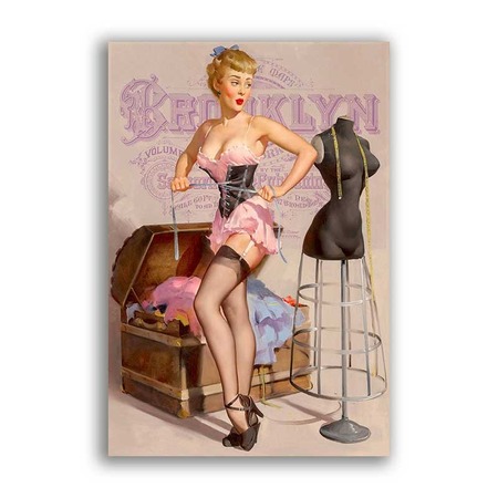 GF-PIN-UP-018. Papel de arroz de gran tamaño