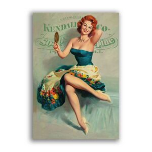 GF-PIN-UP-020. Papel de arroz de gran tamaño