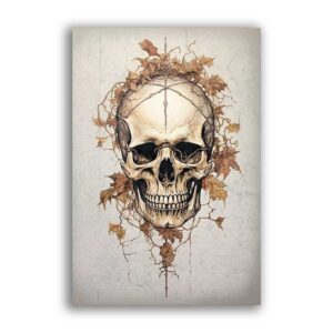 GF-CALAVERAS-033. Papel de arroz de gran tamaño
