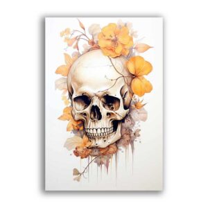 GF-CALAVERAS-034. Papel de arroz de gran tamaño