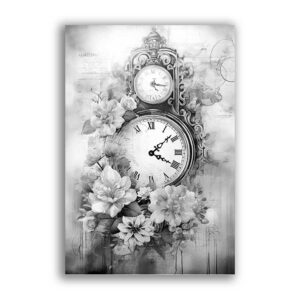 GF-RELOJES-025. Papel de arroz de gran tamaño