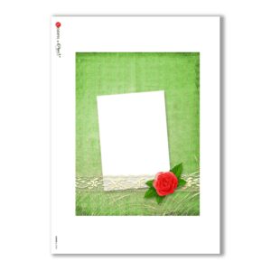ALBUM-L-0048. Papel de Arroz album para decoupage.
