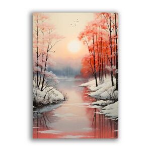 GF-PAISAJES-033. Papel de arroz de gran tamaño