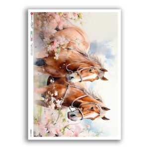 ANIMALS-0245. Papel de Arroz animales para decoupage.