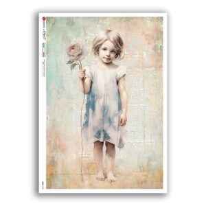 BABY-0108. Papel de Arroz niños para decoupage
