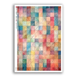 PATTERN-0250. Papel de Arroz texture para decoupage.