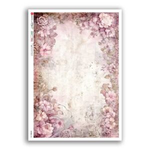 PATTERN-0254. Papel de Arroz texture para decoupage.