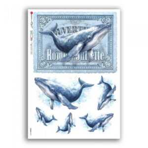 ANIMALS-0279. Papel de arroz para decoupage — Animales