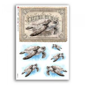 ANIMALS-0281. Papel de arroz para decoupage — Animales