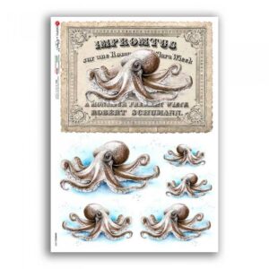 ANIMALS-0282. Papel de arroz para decoupage — Animales