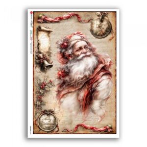 CHRISTMAS-0398. Papel de arroz para decoupage — Navidad