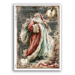 CHRISTMAS-0400. Papel de arroz para decoupage — Navidad